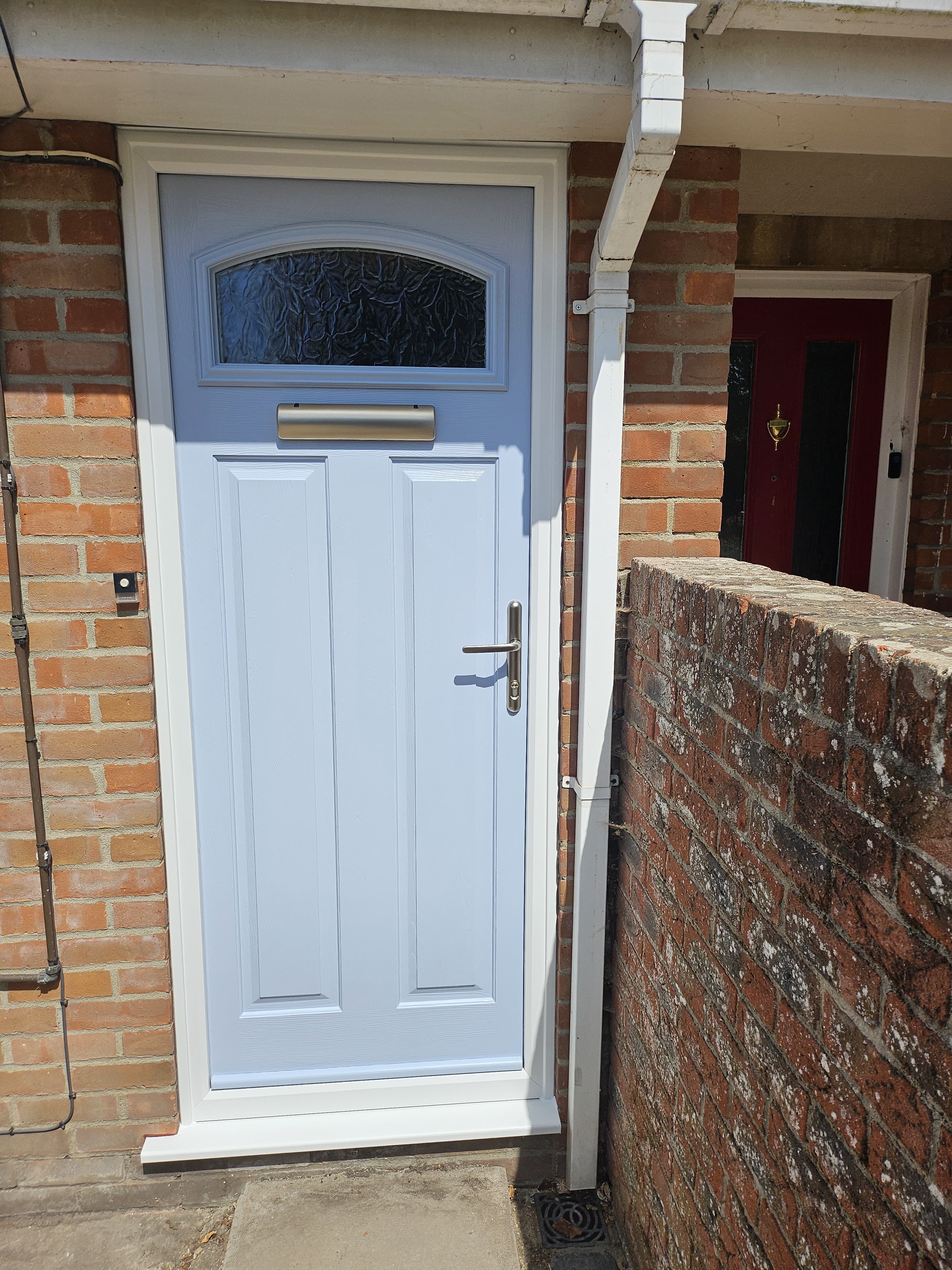 Duck Egg Blue Composite Front Door