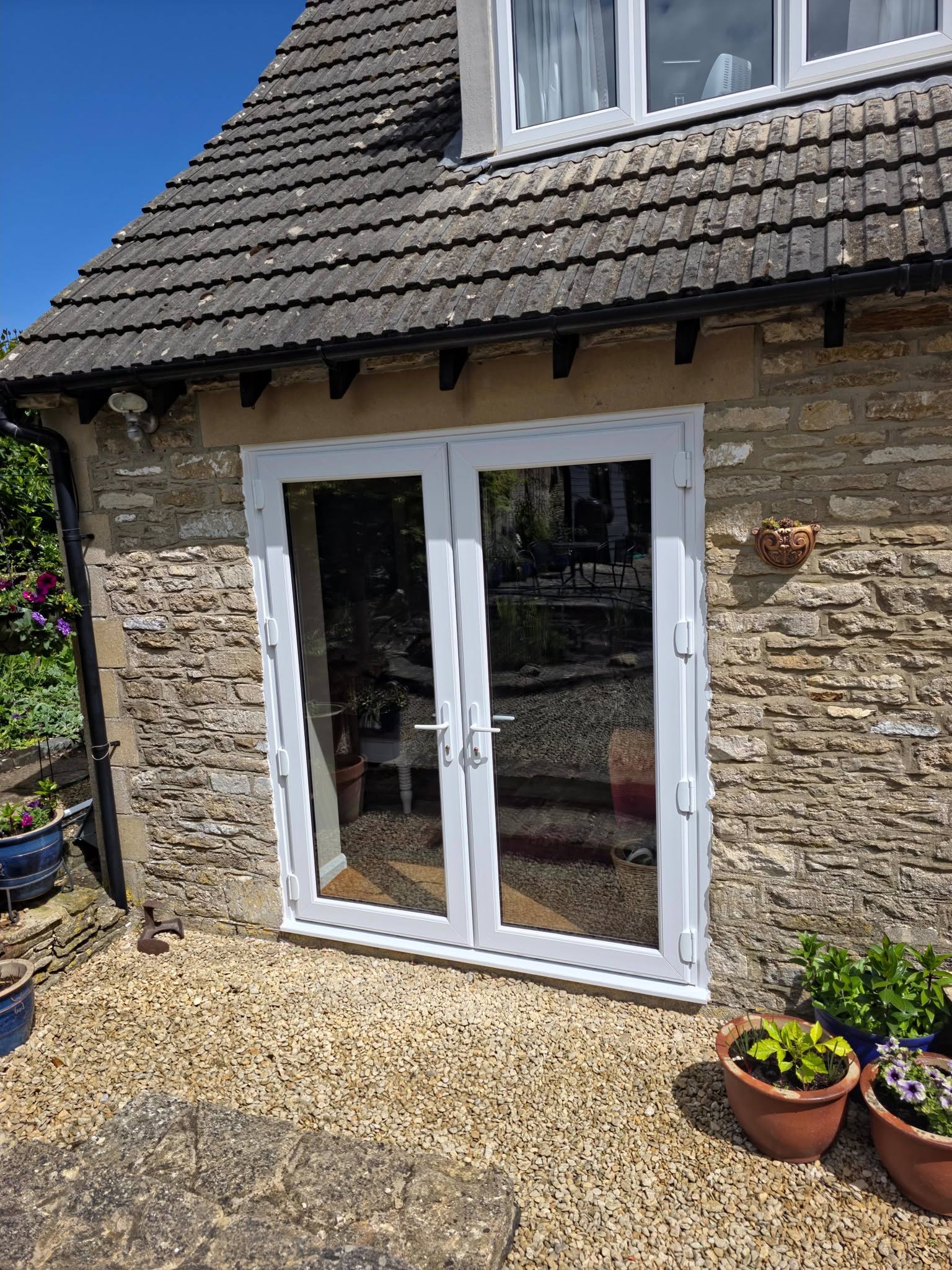 White French Doors installed in Hullavington