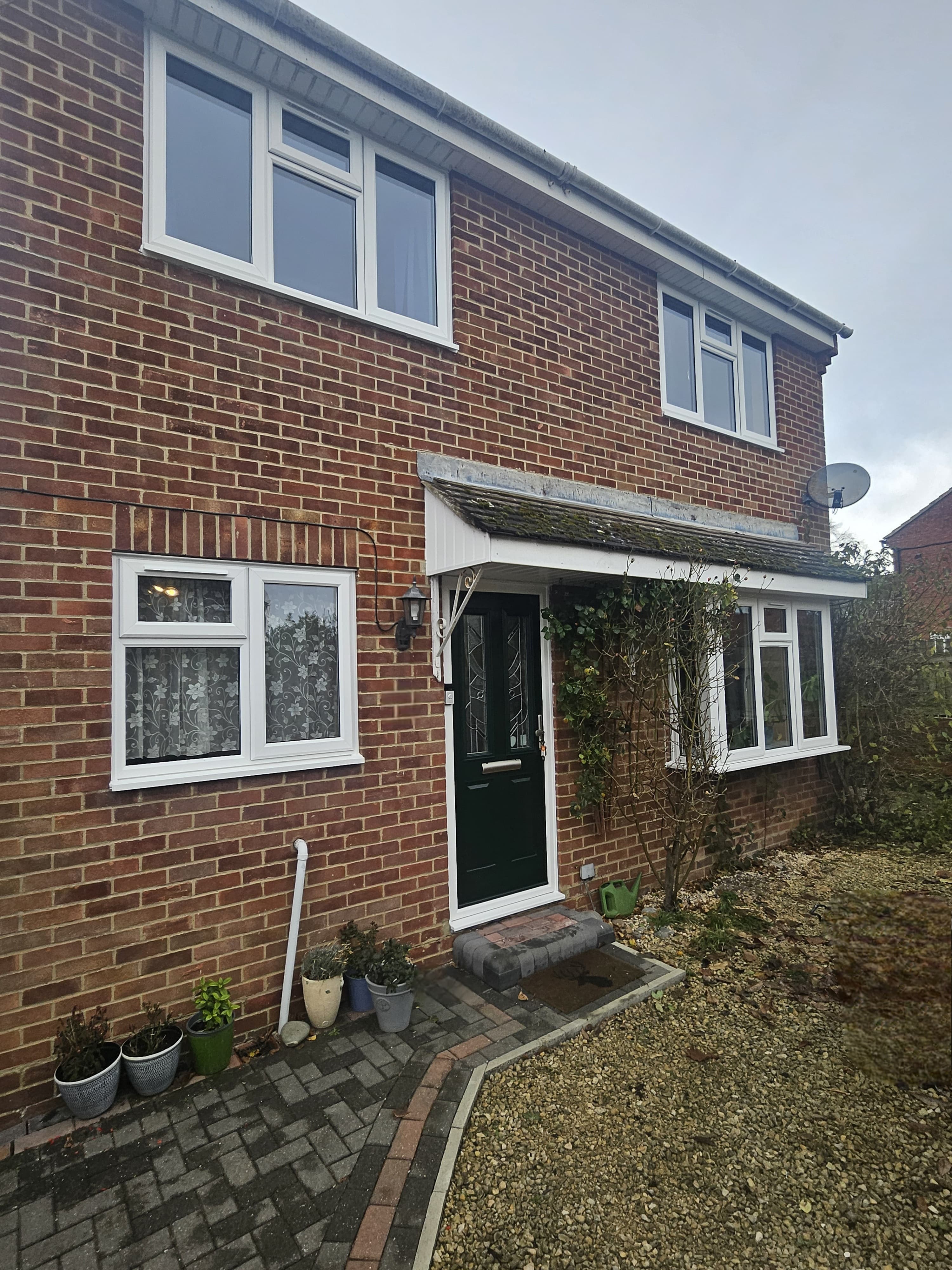 uPVC Double Glazed Windows and a Composite Front Door