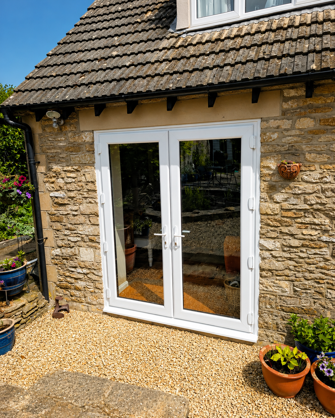White French Doors installed in Hullavington